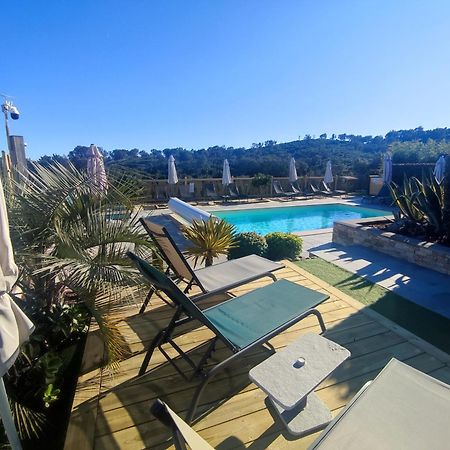 Cote Et Mer - Appartement Haut Standing Dans Villa Avec Piscine Et Vue Mer Taglio-Isolaccio Εξωτερικό φωτογραφία