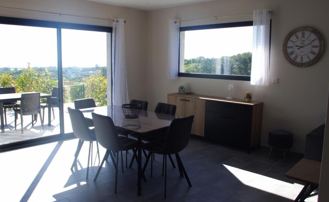 Cote Et Mer - Appartement Haut Standing Dans Villa Avec Piscine Et Vue Mer Taglio-Isolaccio Εξωτερικό φωτογραφία