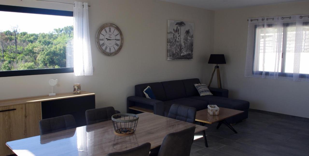 Cote Et Mer - Appartement Haut Standing Dans Villa Avec Piscine Et Vue Mer Taglio-Isolaccio Εξωτερικό φωτογραφία