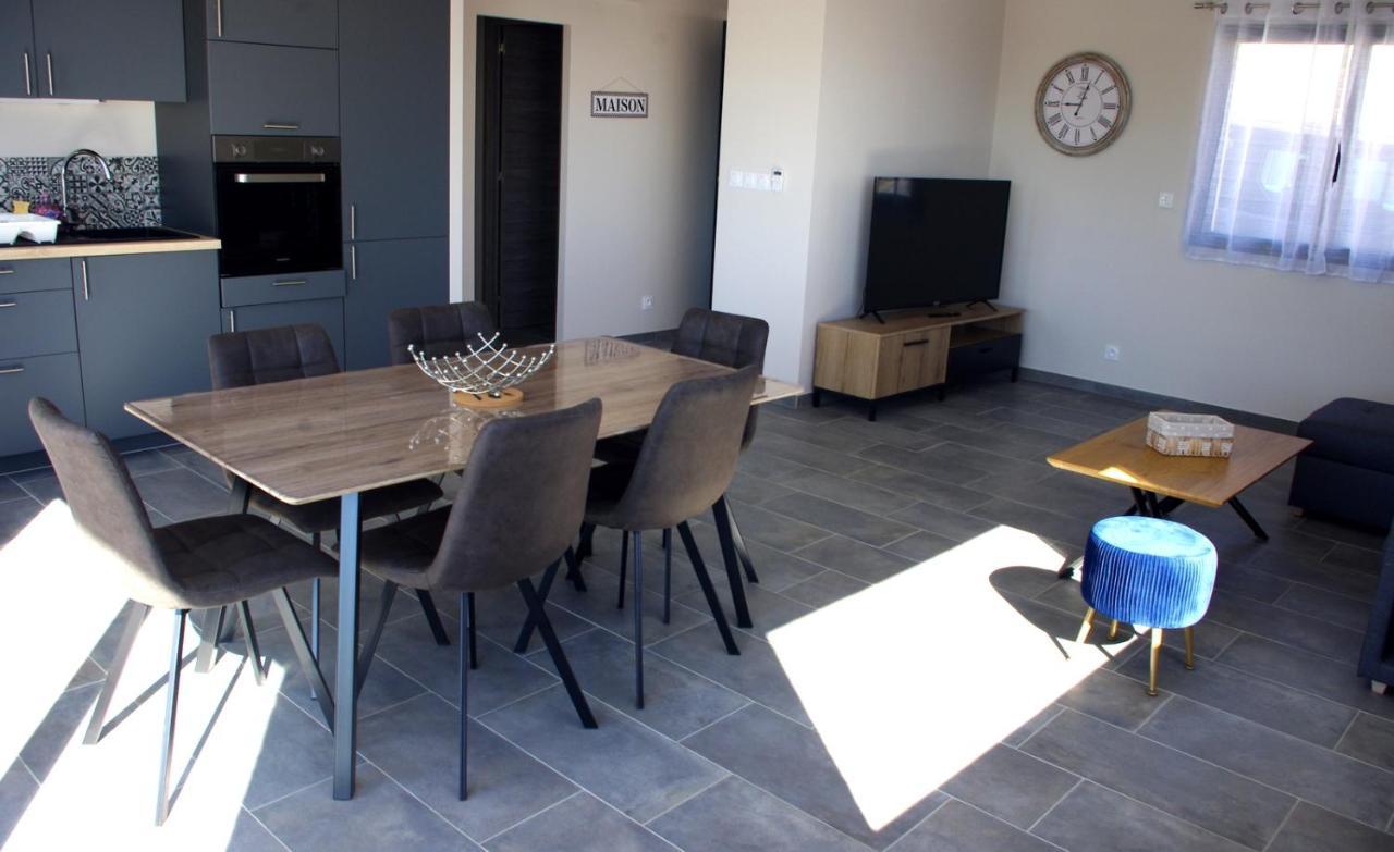 Cote Et Mer - Appartement Haut Standing Dans Villa Avec Piscine Et Vue Mer Taglio-Isolaccio Εξωτερικό φωτογραφία