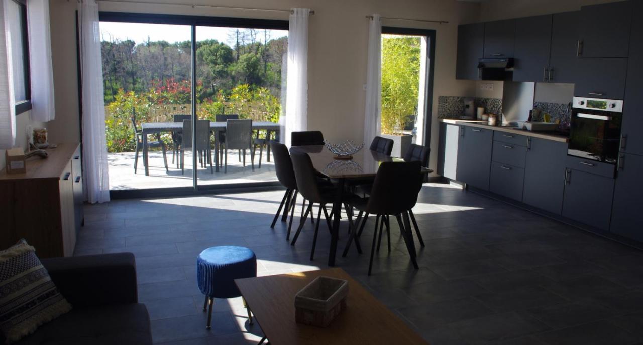 Cote Et Mer - Appartement Haut Standing Dans Villa Avec Piscine Et Vue Mer Taglio-Isolaccio Εξωτερικό φωτογραφία