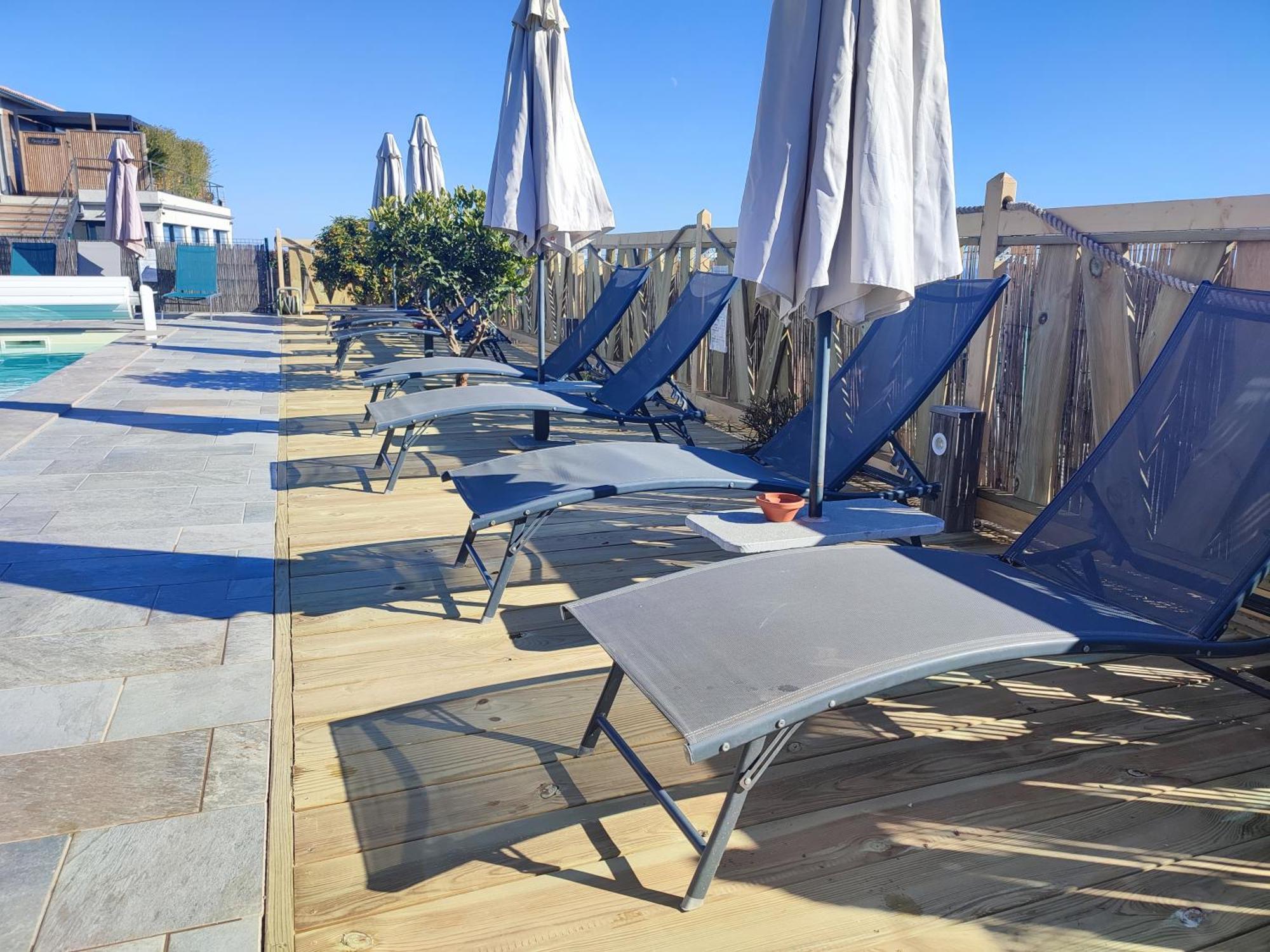 Cote Et Mer - Appartement Haut Standing Dans Villa Avec Piscine Et Vue Mer Taglio-Isolaccio Εξωτερικό φωτογραφία